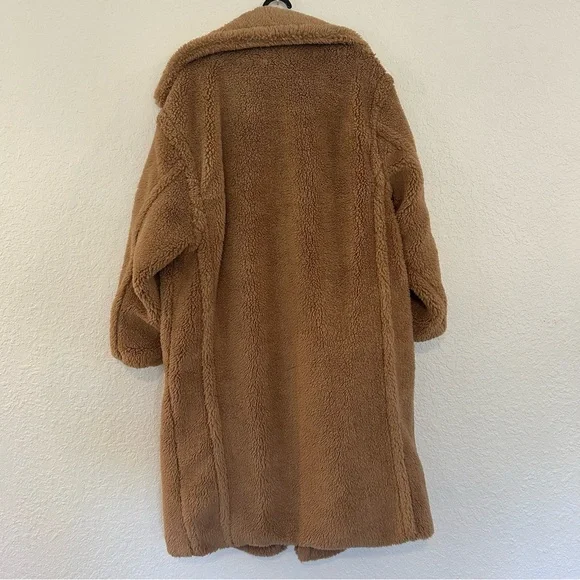 BooHoo Oversized Teddy Faux Fur Jacket - Picture 5 of 6